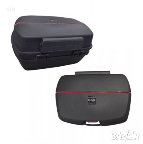 Куфар за багажник на мотор 32л.- за една каска и 62л.- за две каски, снимка 7 - Аксесоари и консумативи - 29877596