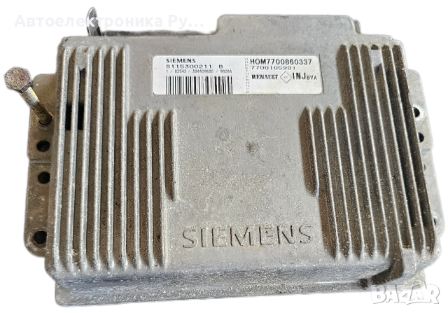 компютър Renault 1.6l A/T ,7700860337, ECM Siemens ,S115300211B
