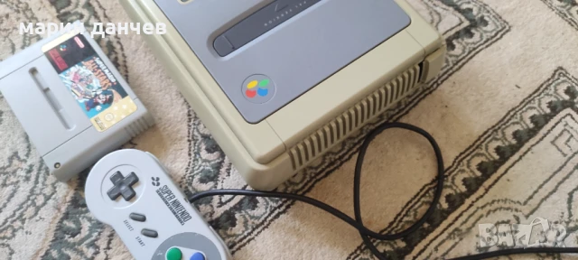 Nintendo snes mario, снимка 3 - Nintendo конзоли - 50909969