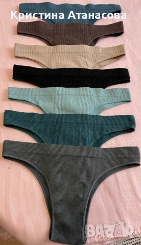Сет от 13 чифта бикини - различни цветове - НОВИ! , снимка 2 - Бельо - 53057240