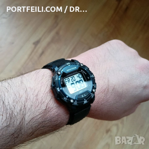ARMITRON USA, син, чисто нов, супер подсветка и добра алтернатива на Casio, снимка 10 - Мъжки - 54245111
