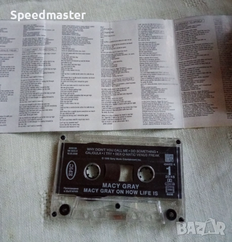 Macy Gray On How Life Is, снимка 2 - Аудио касети - 52685115