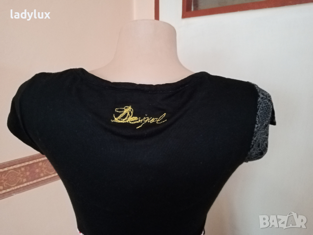 Desigual, Оригинална, Размер S. Код 1709, снимка 6 - Тениски - 36572260