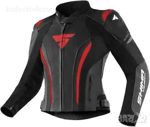 Дамски кожен мото екип SHIMA MIURA RS BLK/RED,размер 40 M/L 749 €, снимка 3 - Аксесоари и консумативи - 55872959