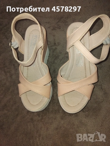 сандал на платформа, снимка 2 - Сандали - 54081935