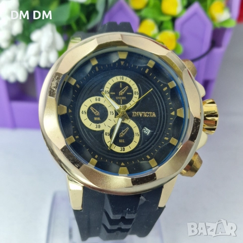 Мъжки часовник INVICTA – 18K позлата 