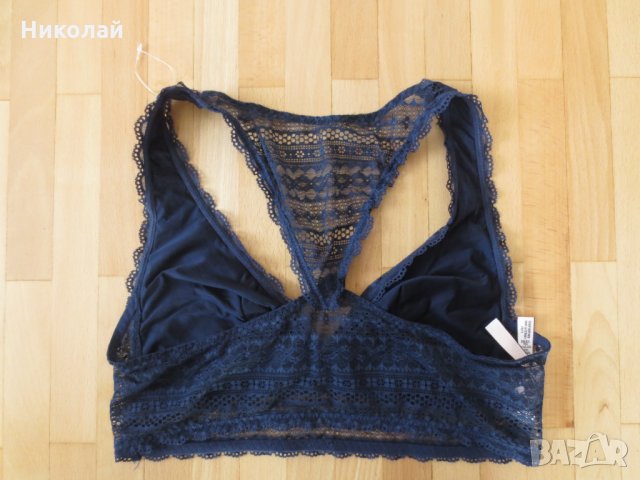 Victoria Secret Lace Racerback Bralette , снимка 3 - Бельо - 32051862