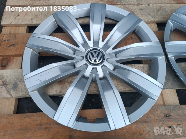 Оригинални тасове VW 17 цола, снимка 2 - Аксесоари и консумативи - 52902808