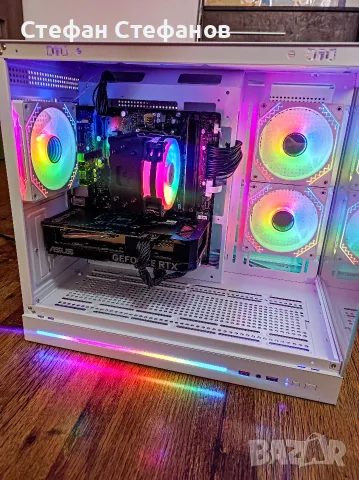 Геймърски Компютър! Ryzen 5 7500F, RTX 4060, 16GB RAM, 512GB SSD NVMe, снимка 2 - Геймърски - 56199851