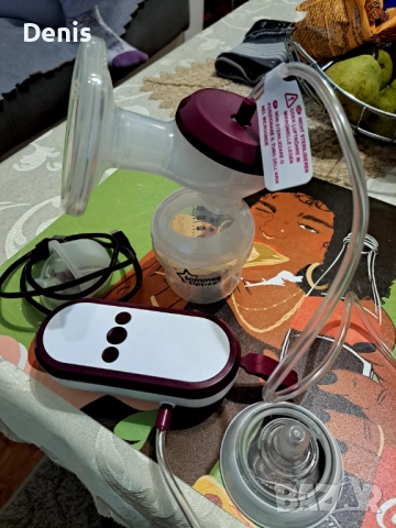 Ел.помпа да кърма Tommee tippee, снимка 3 - Прибори, съдове, шишета и биберони - 52116383