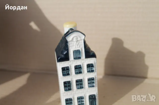 колекционерска порцеланова фигурка / шише Холандска къща ''Bols KLM'', снимка 6 - Колекции - 49483570