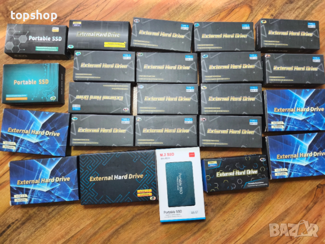 Нови 12TB външени твърди дискове!Преносим SSD, външни твърди дискове, външни устройства за архивиран