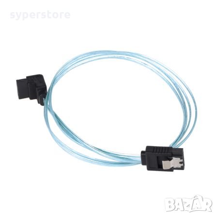 Кабел SATA Мъжко към Мъжко Ъглов на 90° 0.6м Orico CPD-7P6G-BA60-V1 Cable SATA-SATA 90° down angle, снимка 3 - Кабели и адаптери - 35541731