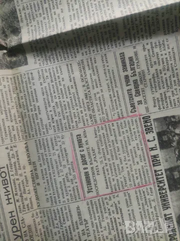 Продавам много стари вестници отечествен фронт, учителска борба ,изгрев, снимка 6 - Списания и комикси - 48789050