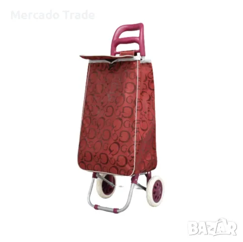 Пазарска количка Mercado Trade, 13-40 , Текстил, Различни цветове , снимка 3 - Куфари - 48369993