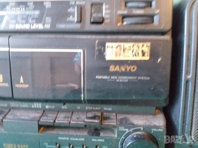 SANYO Радиокасетофон, снимка 5 - Радиокасетофони, транзистори - 31555813
