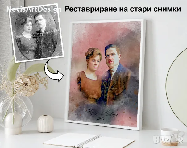 Реставриране на стари снимки