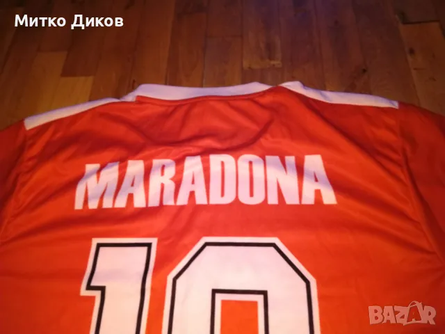 Футболна тениска на Наполи ЕА 7 специална 2021-2022 №10 Марадона размер Л, снимка 10 - Футбол - 50025173