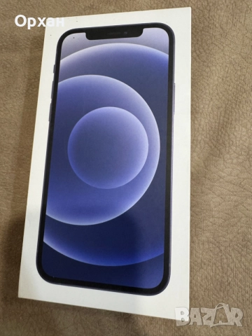 Apple iPhone 12, 64GB, Черен (Black) – Перфектен външен вид и техническо състояние + Кутия, снимка 2 - Apple iPhone - 56238272
