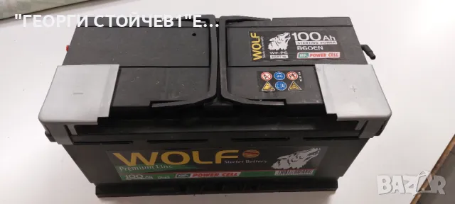 Акумулатор WOLF 100Ah  860EN  100% POWER CELL   WF-P6