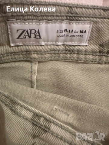 Zara дънки за момиче 158-164 см, снимка 2 - Детски панталони и дънки - 56416671