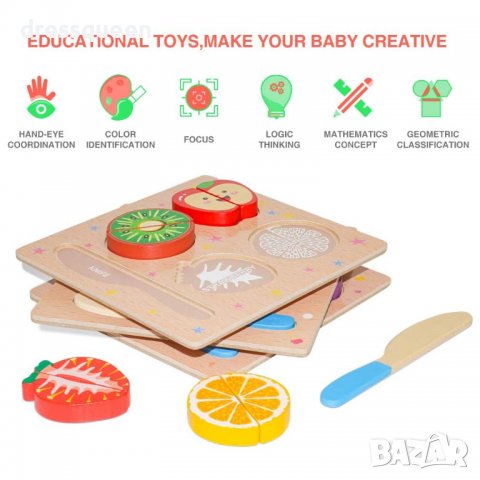 3579 Дървени плодове за рязане, снимка 9 - Други - 37770169