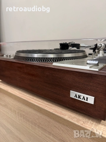 🔈Колекционерски грамофон Akai AP-206C Direct Drive - Made in Japan - като нов🔈, снимка 3 - Грамофони - 54138095