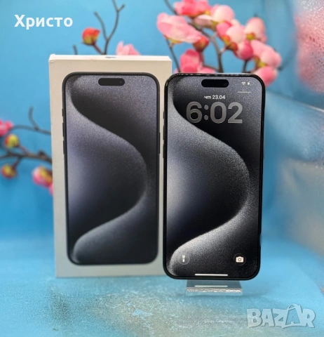 Apple iPhone 15 Pro Max, 1TB, 5G, Blue Titanium , снимка 4 - Apple iPhone - 54296401