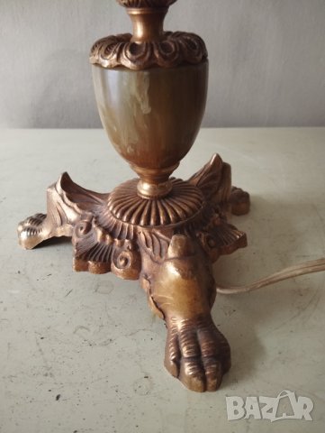 барокова настолна лампа, снимка 2 - Настолни лампи - 42198546