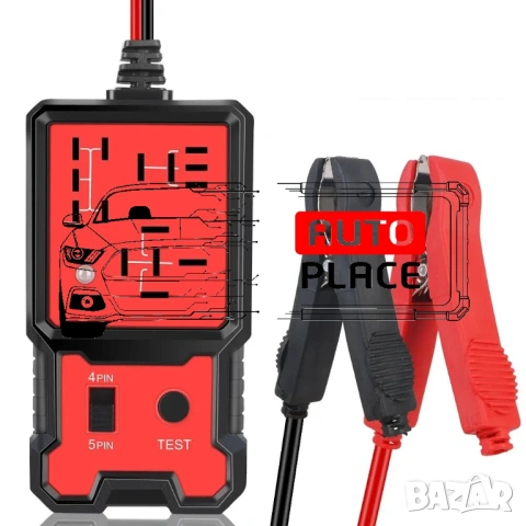 Тестер за автомобилни релета 12V, снимка 2 - Аксесоари и консумативи - 53972712