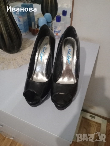 Дамски отворени обувки на висок ток, снимка 3 - Дамски елегантни обувки - 52250767