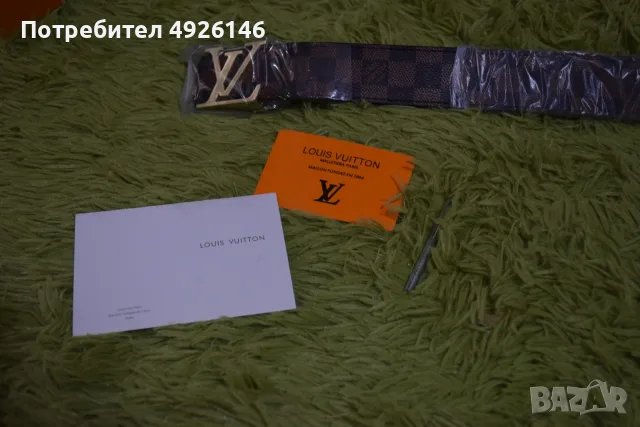 ЧИСТО НОВ! Louis Vuitton колан , снимка 4 - Колани - 55753866