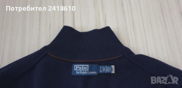 POLO Ralph Lauren  Wool Half Zip Jumper Mens Size S НОВО! ОРИГИНАЛ! Мъжкa Жилетка с 3/4 Цип!, снимка 3 - Пуловери - 52352770