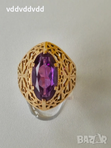 СССР златен пръстен 14 карата 