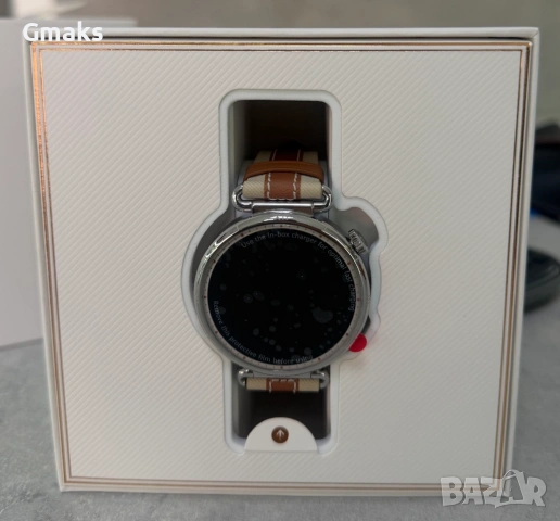 Нов 41mm Huawei watch  GT6 Brown 2 год. Гаранция, снимка 3 - Смарт гривни - 54226924