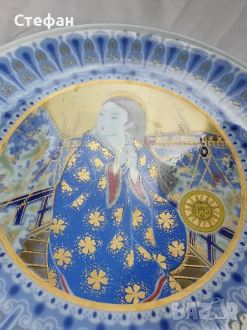 Порцеланова чиния, снимка 3 - Антикварни и старинни предмети - 50236943