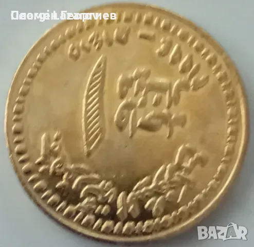 1 паунд Судан 2020, снимка 3 - Нумизматика и бонистика - 56212959