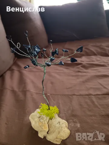 Продавам дръвчета от минерални  камъни и кристали, снимка 3 - Други стоки за дома - 49152321