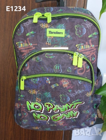 Ученическа раница TANDEM, снимка 4 - Ученически пособия, канцеларски материали - 51705993