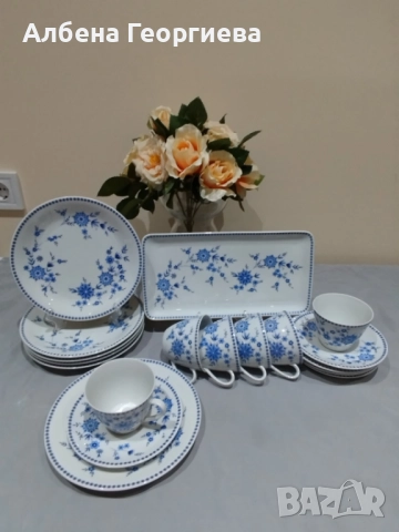 Порцеланов сервиз за кафе - SELTMAN WEIDEN BAVARIA DORIS Izolda, снимка 9 - Сервизи - 51600502