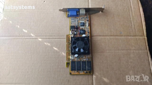 Видео карта NVidia GeForce 2 MX400 Prolink Pixelview MVGA-NVG11AM 64MB SDR 128bit AGP, снимка 6 - Видеокарти - 54258770