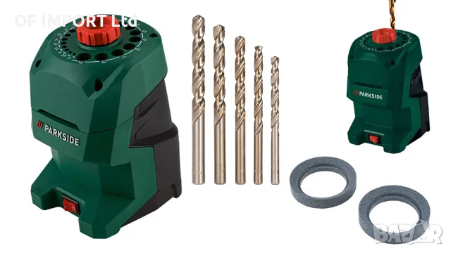 Уред за Заточване на Свредла PARKSIDE PBSG 95 F6, снимка 3 - Полирмашини - 56220634