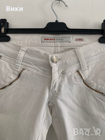 Miss Sixty бял панталон дънки, снимка 3 - Дънки - 29085395