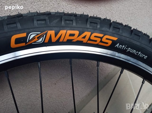 Продавам колела внос от Германия  алуминиеви капли и гуми VUELTA COMPAS 26 цола диск и вибрейк, снимка 15 - Части за велосипеди - 31591781