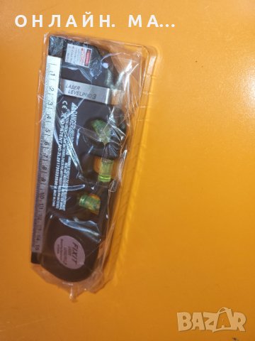 Лазерен нивелир с ролетка и линия, снимка 15 - Измервателни инструменти - 37914800