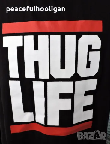 THUG LIFE Original - мъжка  тениска  размер L , снимка 3 - Тениски - 48482038