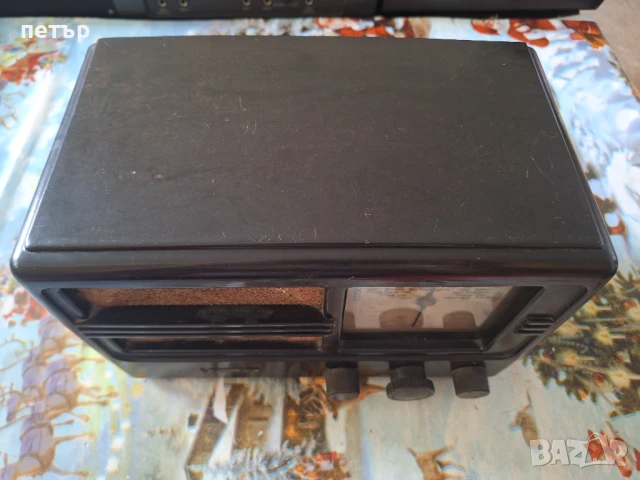 Бакелитено радио Lorenz, снимка 4 - Антикварни и старинни предмети - 50749714