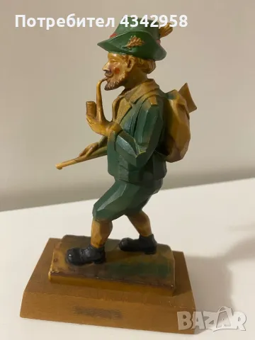 Vintage Hunting Man Figurine Germany 