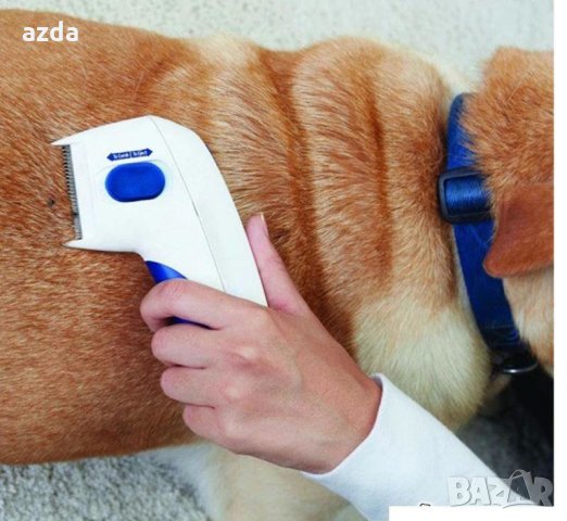 Електрически гребен против бълхи за домашни любимци Flea Doctor, снимка 3 - За кучета - 32192714