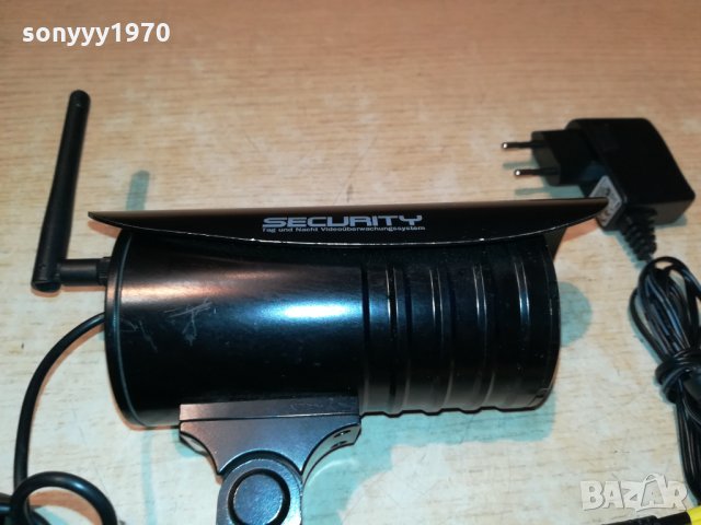 SECURITY CAMERA 2.4GHZ GERMANY 0110211935, снимка 6 - HD камери - 34319832